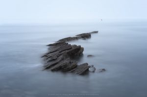 Long exposure capture on the Dorset coast
