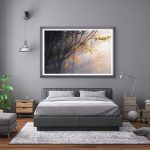Room Mockup of Landscape Photography by Mark Price