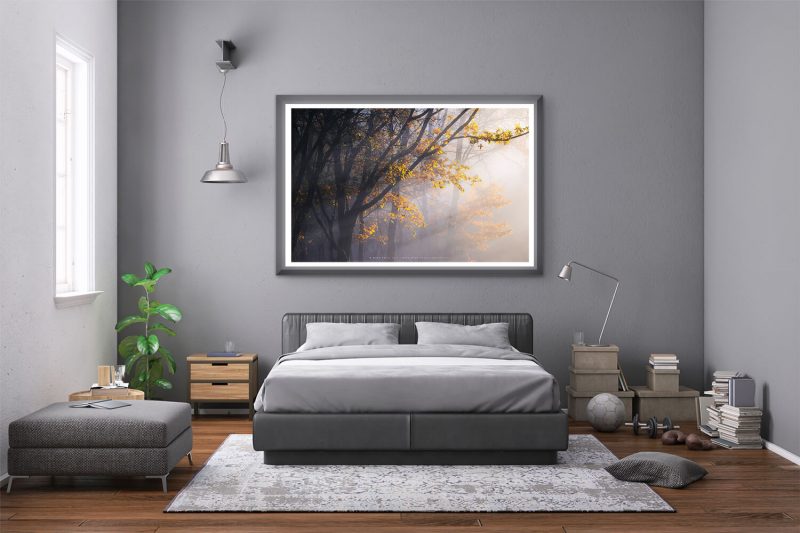Room Mockup of Landscape Photography by Mark Price