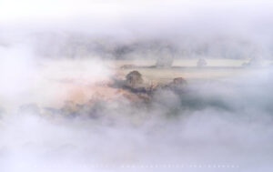 A hint of the Sussex countryside appears from an inversion - October 2022