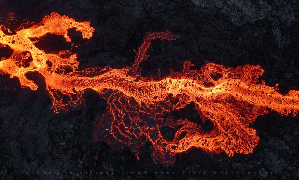 Incredible Lava Formations from a volcanic eruption - Iceland 2023