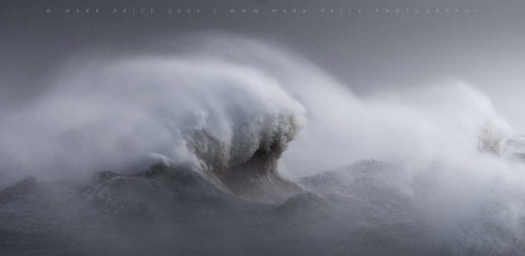 Wild surf and spray off the Sussex Coastline - Mark Price Photography 2023