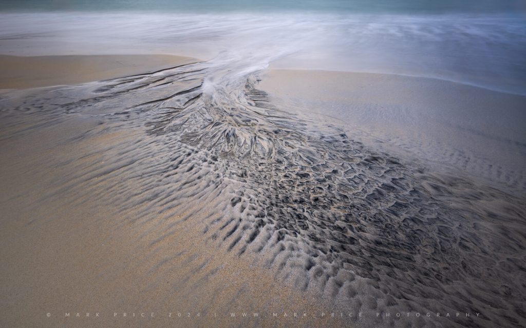 Alien looking sand patterns - Scotland 2024