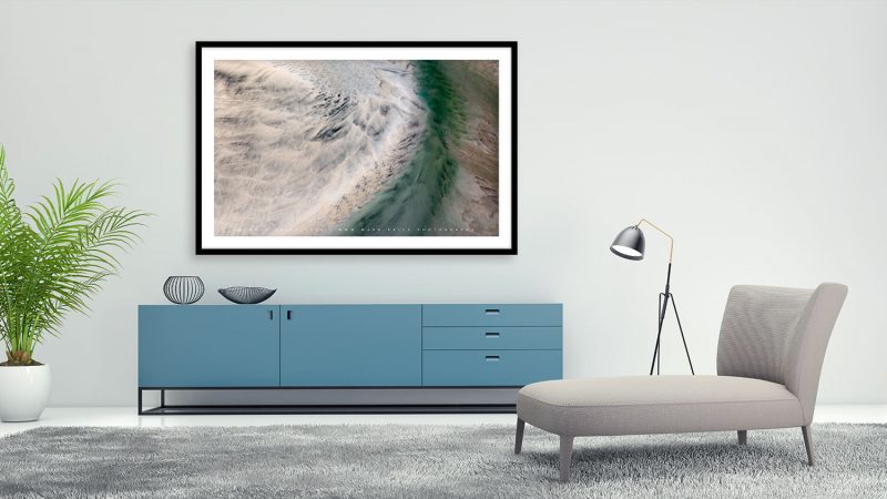 Sunken - Drone Wall Art Image by Mark Price Photography