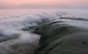 Incredible low clouds wrapping the South Downs National Park, Summer 2024 by Mark Price Photography