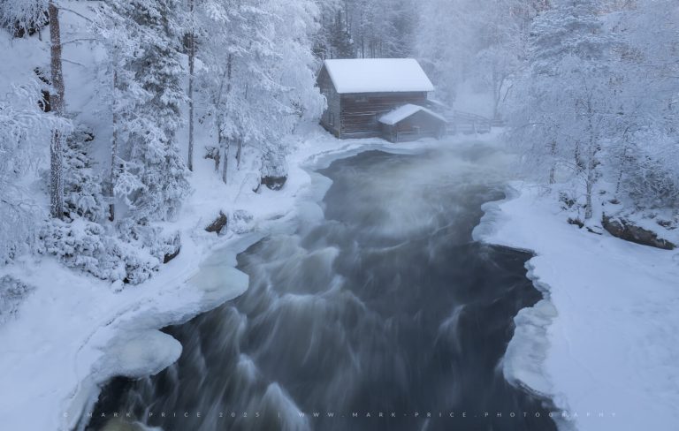 High winter gives this river scenery a pristine winter coat - Finland 2025