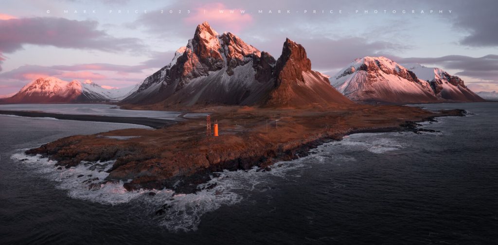 Pre dawn on the south east coast of Iceland - international landscape photography by Mark Price
