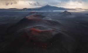 Dormant Volcanic Craters in the Icelandic Highlands - image by Mark Price - UK Landscape Photographer