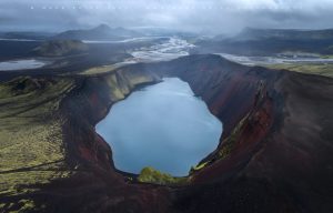 Ljótipollur, the 'Ugly Puddle' on a moody Icelandic summer day - Mark Price Photography