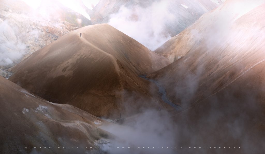 The fascinating spectacle of Kerlingafjoll mountain resort - Iceland 2025 - image by Mark Price Photography