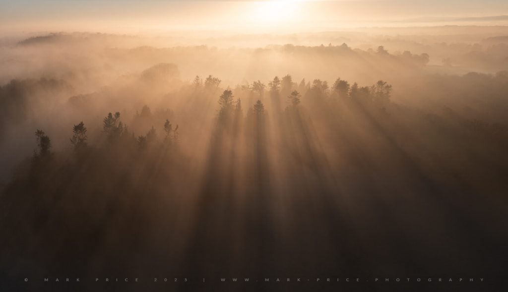 Early morning light brings beautiful shadow across the South Downs National Park - 2025 - Mark Price Photography