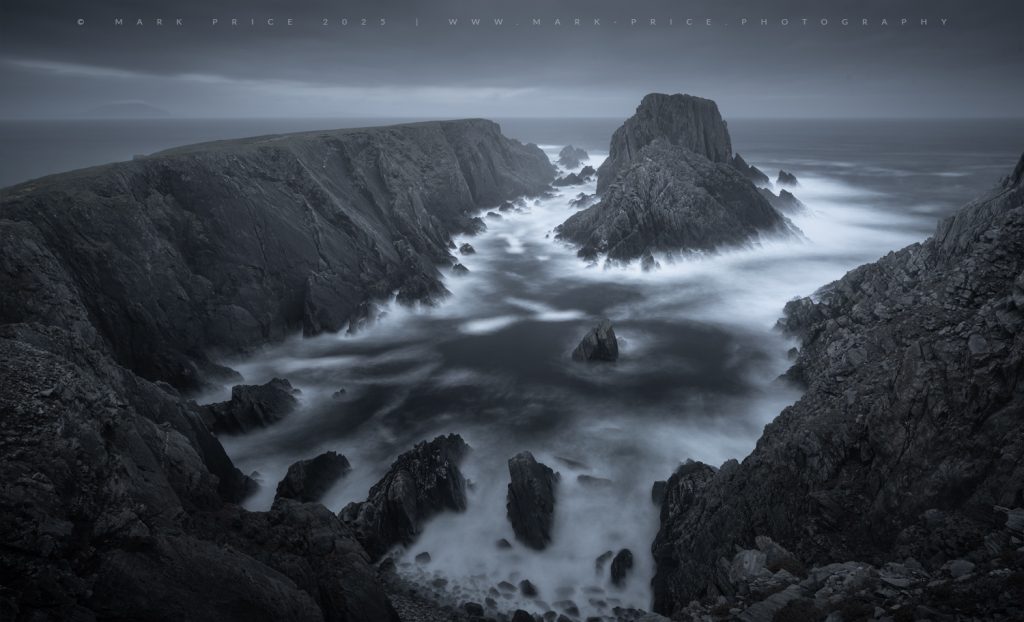 Long Exposure at a dramatic coastal cove - Ireland