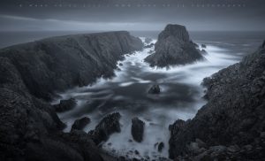 Long Exposure at a dramatic coastal cove - Ireland