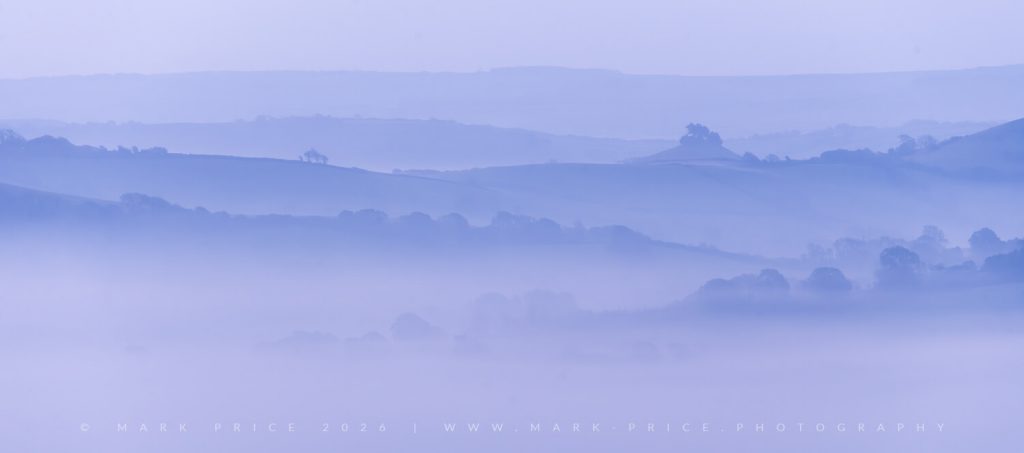 The cool pastel colours of early morning creating fascinating layers and shapes - Spring 2026