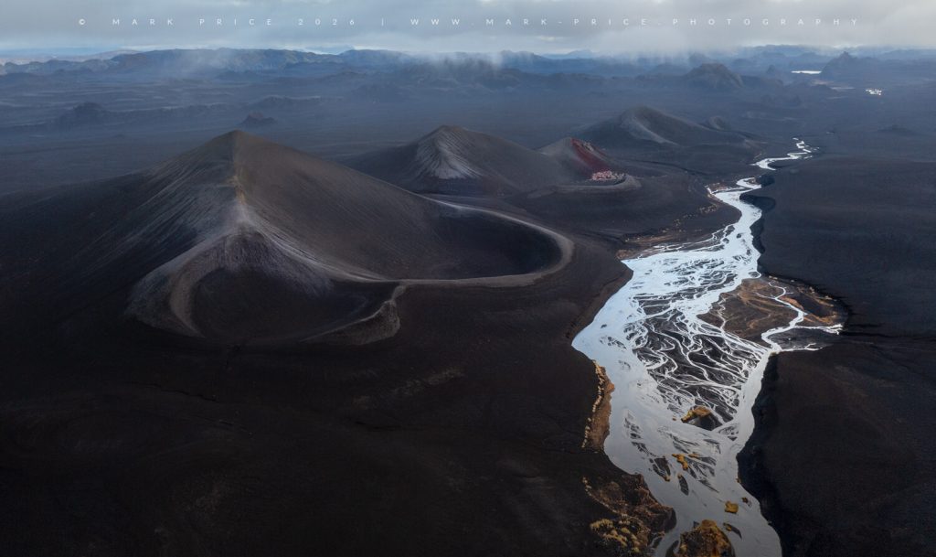 Martian like volcanic landscape in the Icelandic interior - Mark Price Photography 2026